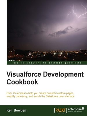 cover image of Visualforce Development Cookbook